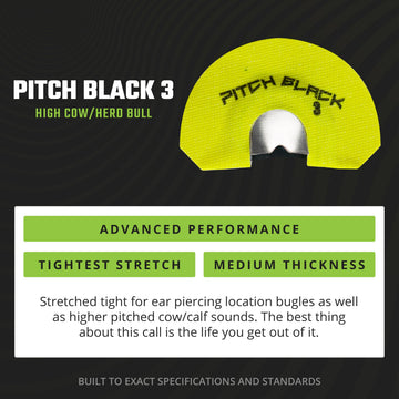 Phelps AMP diaphragms mini set ideal for kids and beginners starting elk calling.