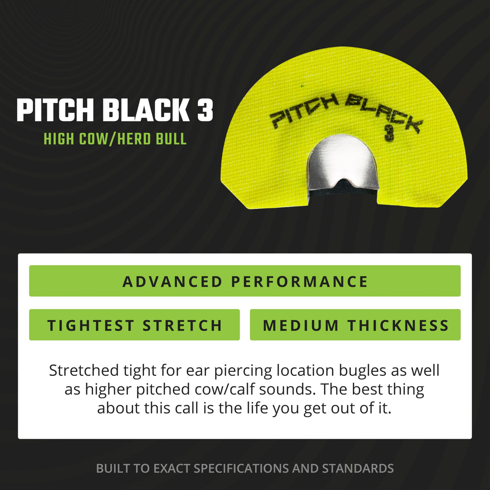 Phelps AMP diaphragms mini set ideal for kids and beginners starting elk calling.