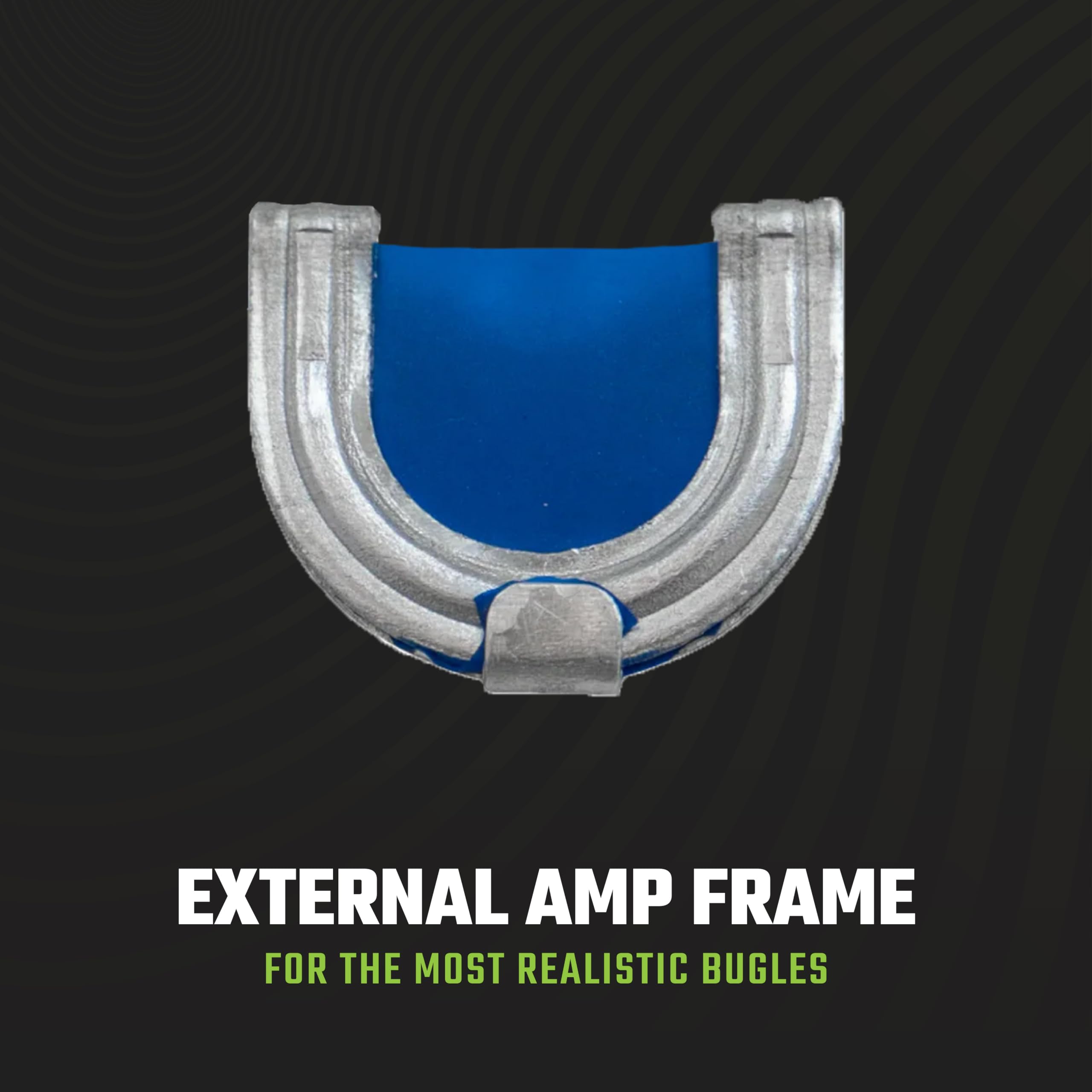 Phelps Game Calls external mouthpiece in-use setup suggests easier alternatives to diaphragms