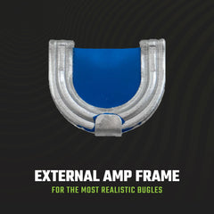 Phelps Game Calls external mouthpiece in-use setup suggests easier alternatives to diaphragms