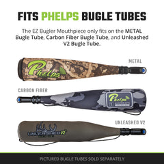 Phelps EZ Bugler mouthpiece with reeds and gaskets included for immediate setup