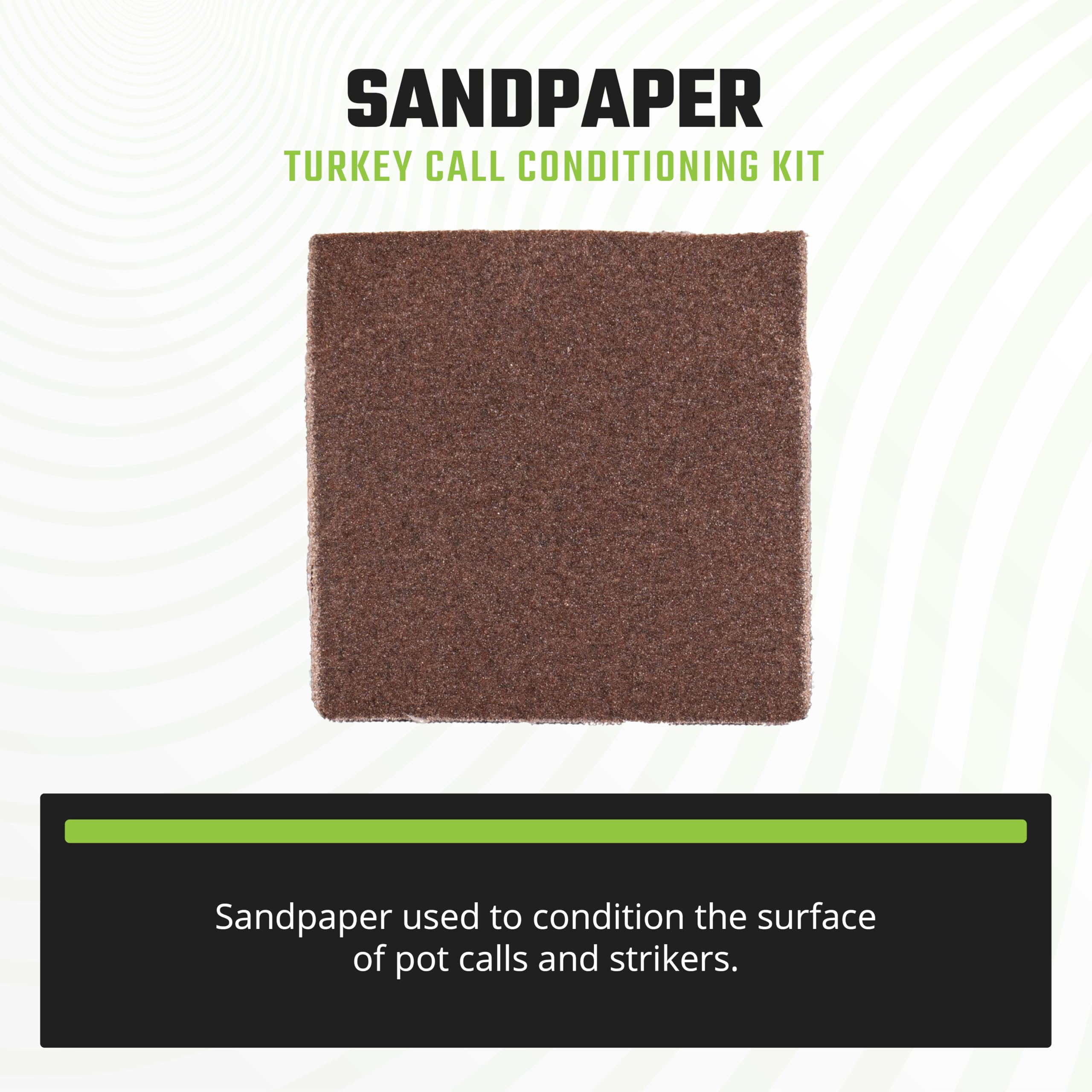 Phelps Game Calls turkey box-call chalk preps surfaces for reliable vocalization.
