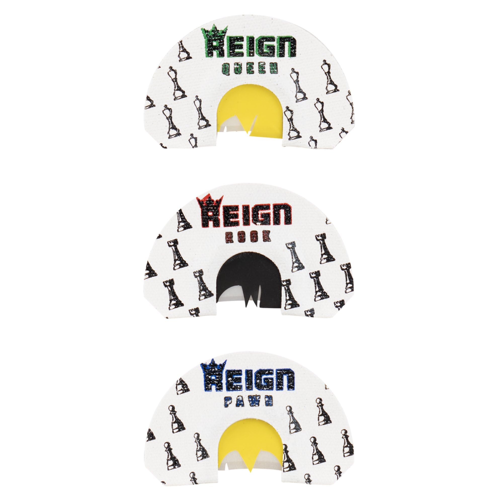 Phelps Parrish Reign 3-Pack shows signature calls for versatile field use.