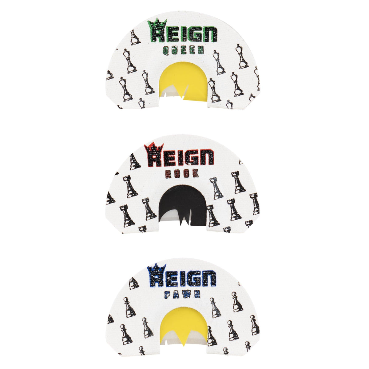 Phelps Parrish Reign 3-Pack shows signature calls for versatile field use.