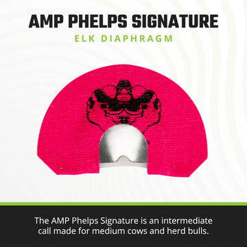 Phelps Signature elk call side profile highlights compact design for versatile calling