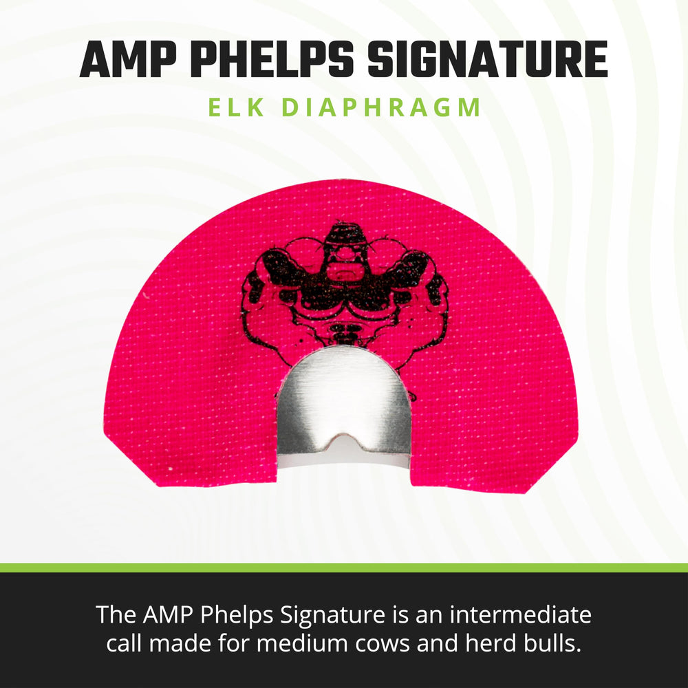 Phelps Signature elk call side profile highlights compact design for versatile calling