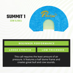 Phelps Summit elk diaphragm Summit 1 light-air option for easy calls