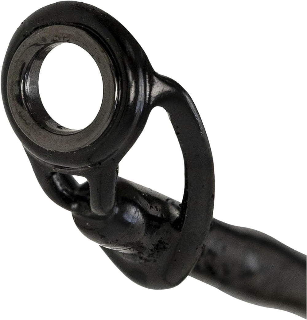 Phenix Feather 6'9" spinning rod with carbon reel seat for lightweight control.