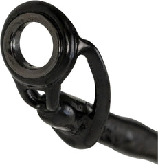 Phenix Feather 6'9" spinning rod with carbon reel seat for lightweight control.