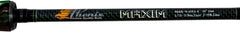 Phenix Maxim Spinning 1pc 6-12 lb line supports versatile freshwater setups.