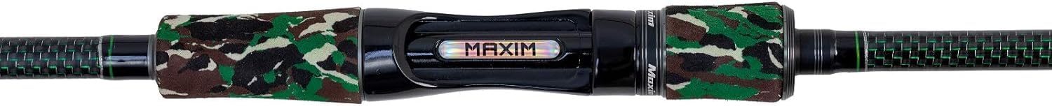 Phenix Maxim Spinning camo EVA grips deliver all-day comfort.