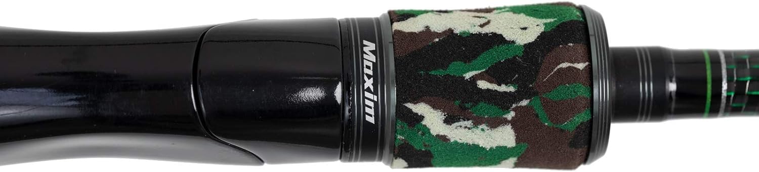 Phenix Maxim Spinning custom reel seat supports secure, balanced feel.