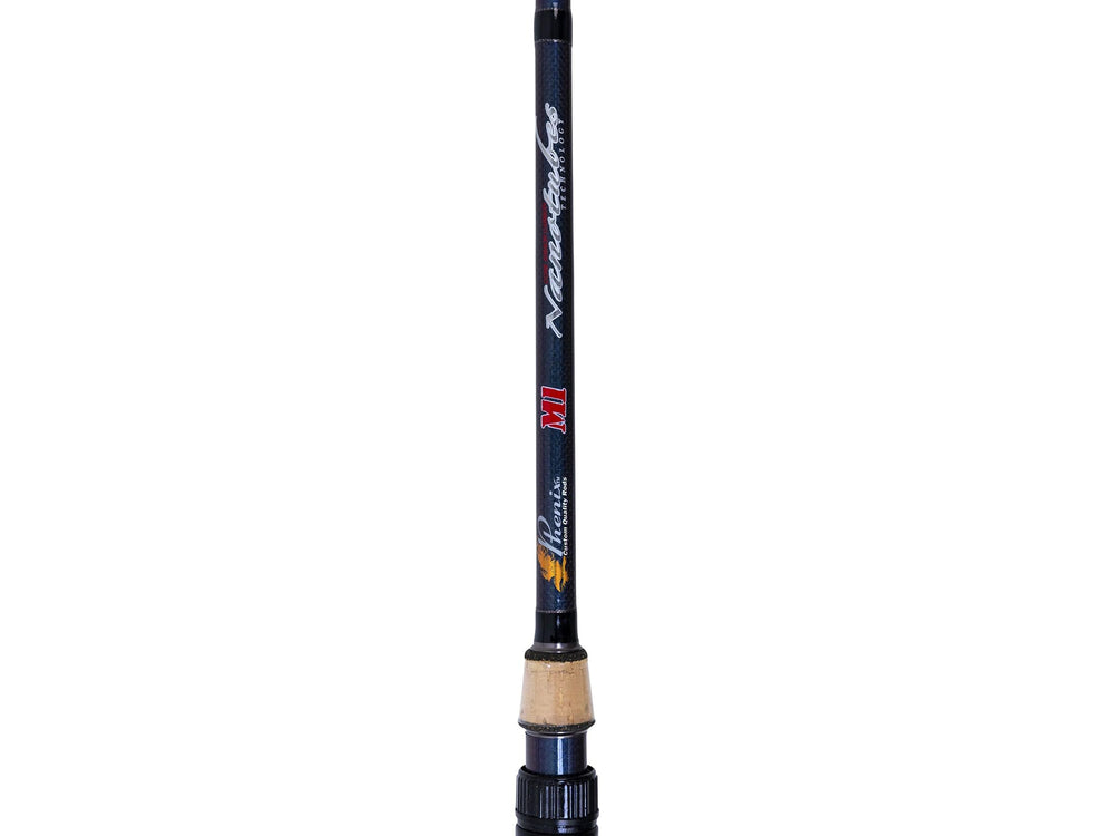 Phenix Rods M1 Casting reel seat detail for a secure, comfortable grip during long casts.