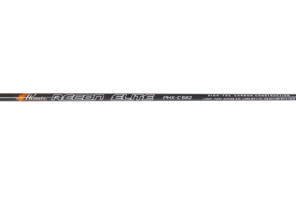 Phenix Rods Recon Elite split grip EVA offers comfortable handling on long casts.