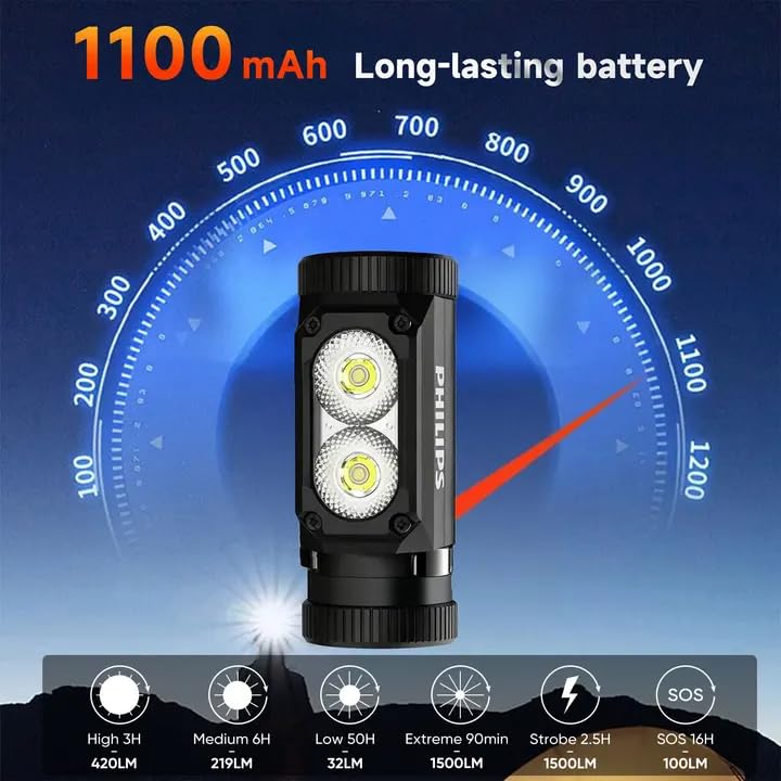 Philips SFL3255 aluminium body delivers rugged outdoor durability