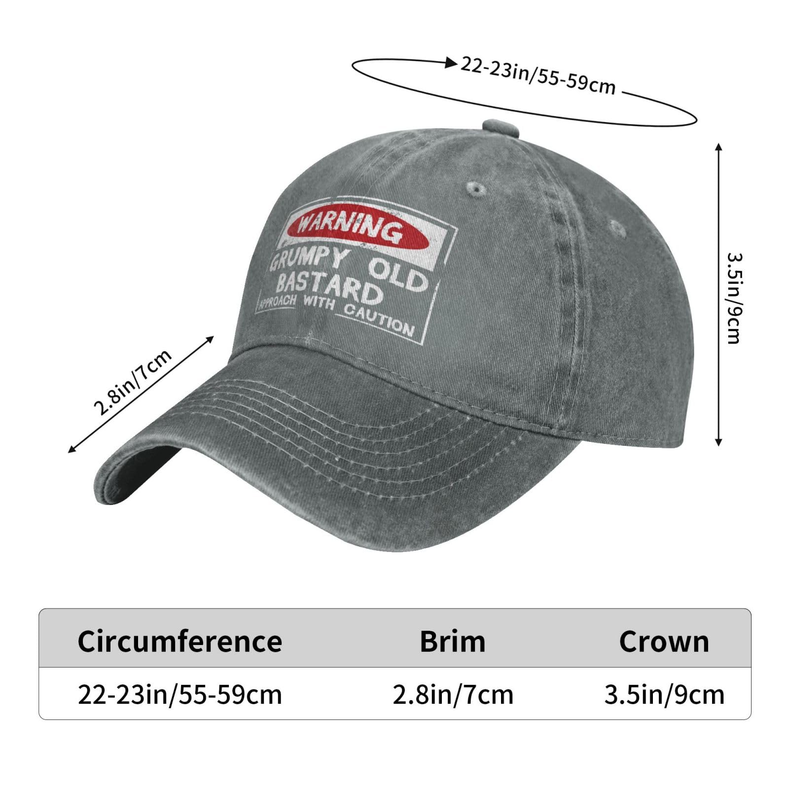 Philysonic funny hat back view highlights pre-curved visor design