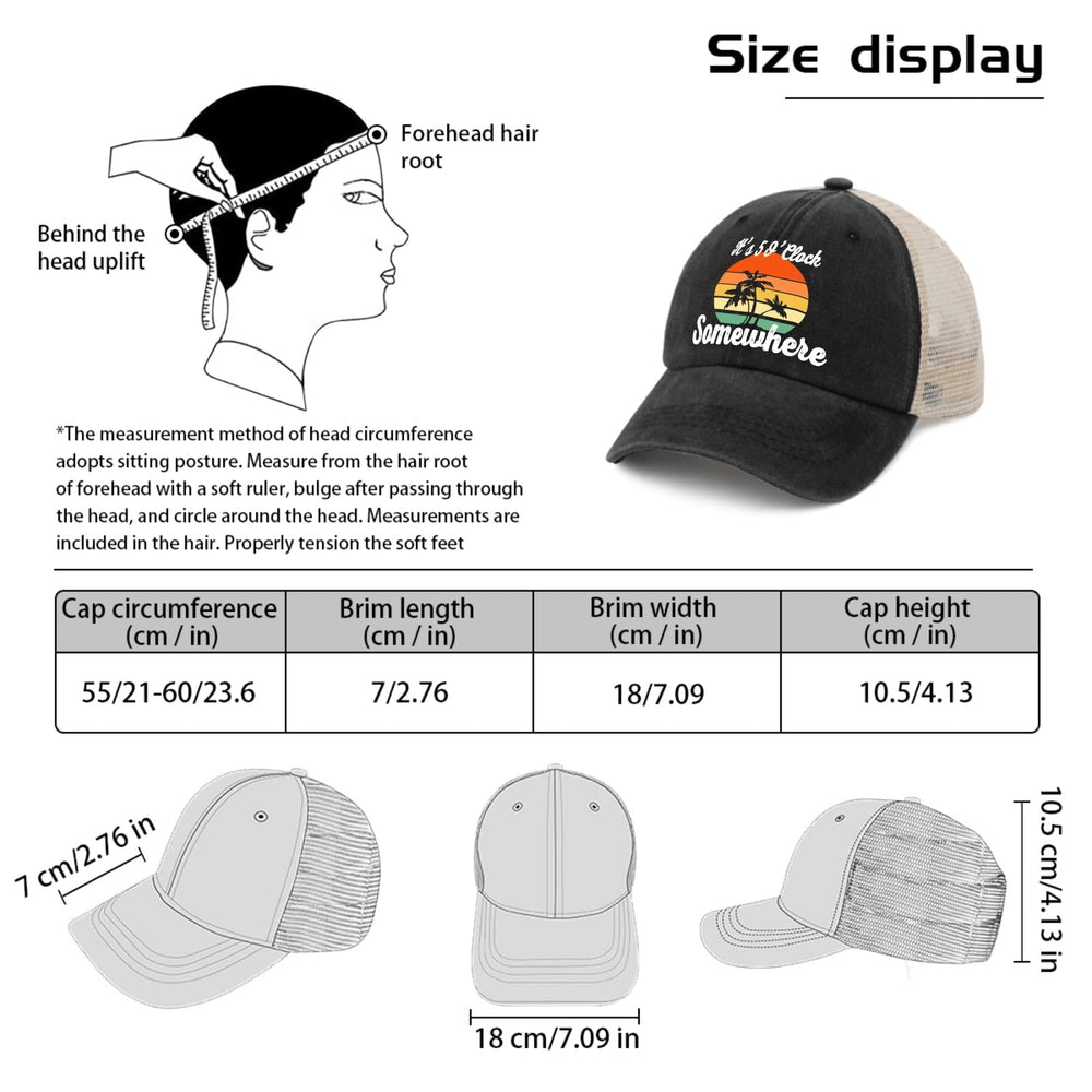 Philysonic Jimmy Hat retro vintage style; a versatile trucker cap for daily wear.