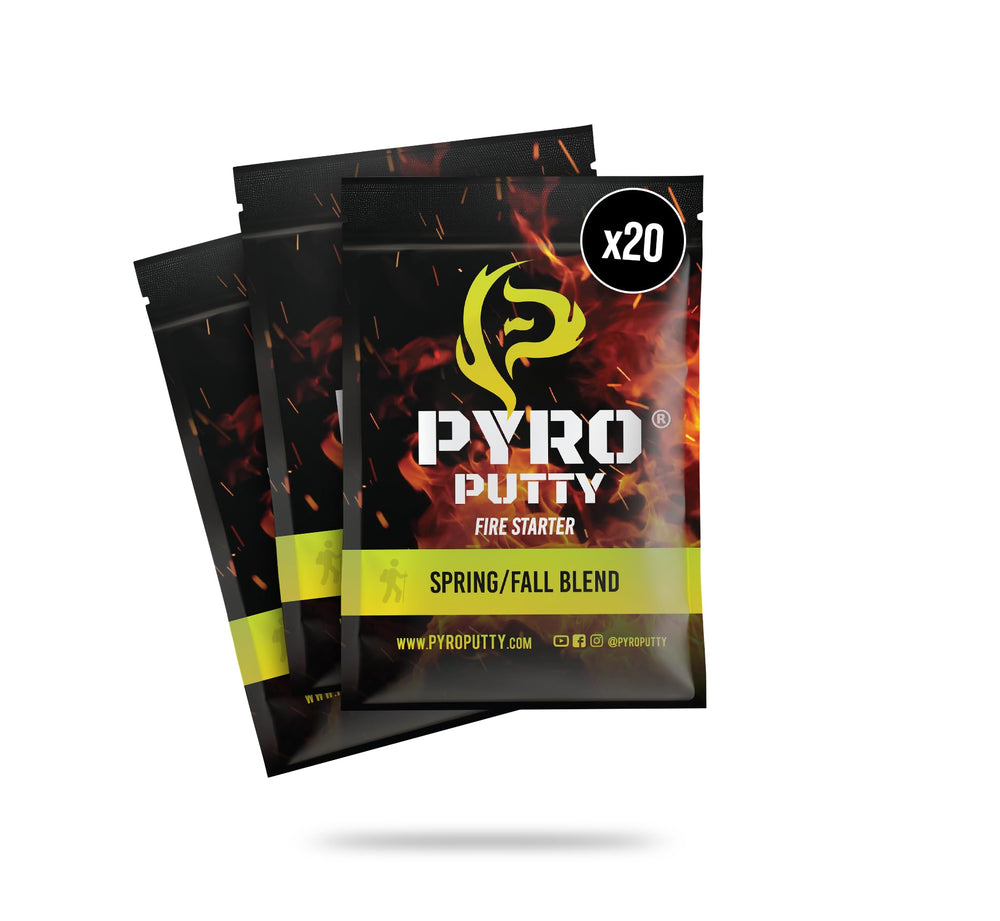 Phone Skope Pyro Putty easy-tear pouch demonstrates fast access in wet conditions.