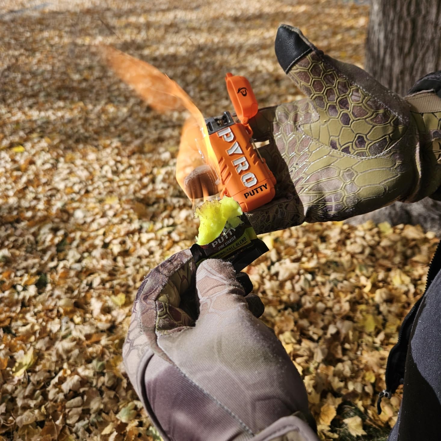 Phone Skope Pyro Putty is compact, ideal for lightweight survival kits.