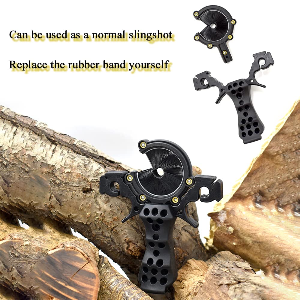 Piaoyu detachable arrow holder converts to a standard slingshot.