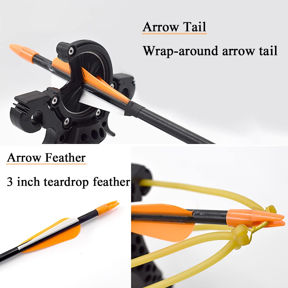 Piaoyu detachable arrow holder offers versatile slingshot use.