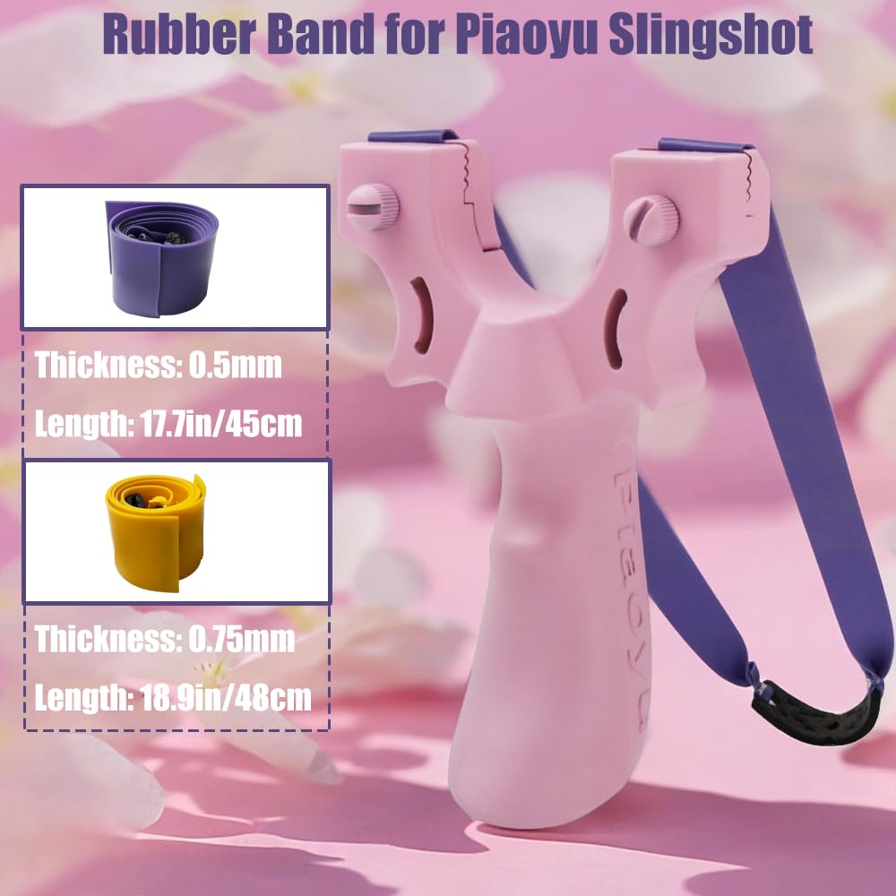 Piaoyu resin slingshot set contents pack shows complete kit