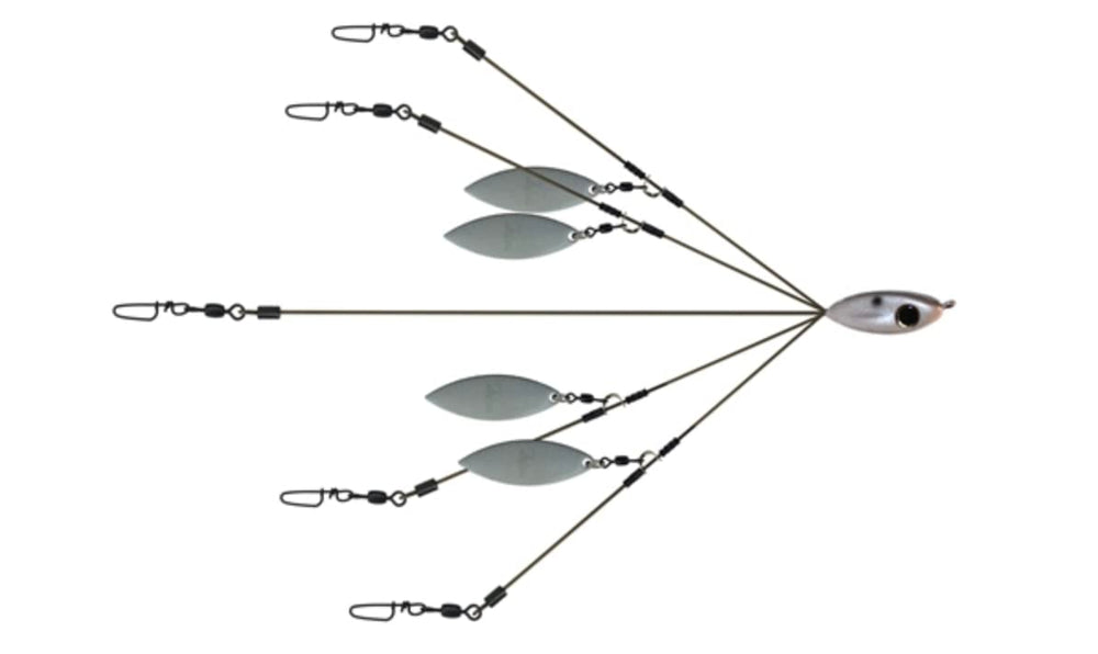 Picasso A-Rig presentation stays in the strike zone without lifting.
