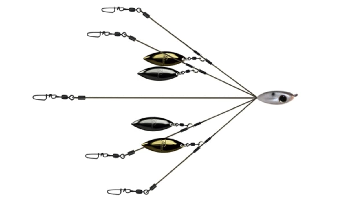 Picasso Bait Ball Finesse near docks demonstrates precise casting around structure.