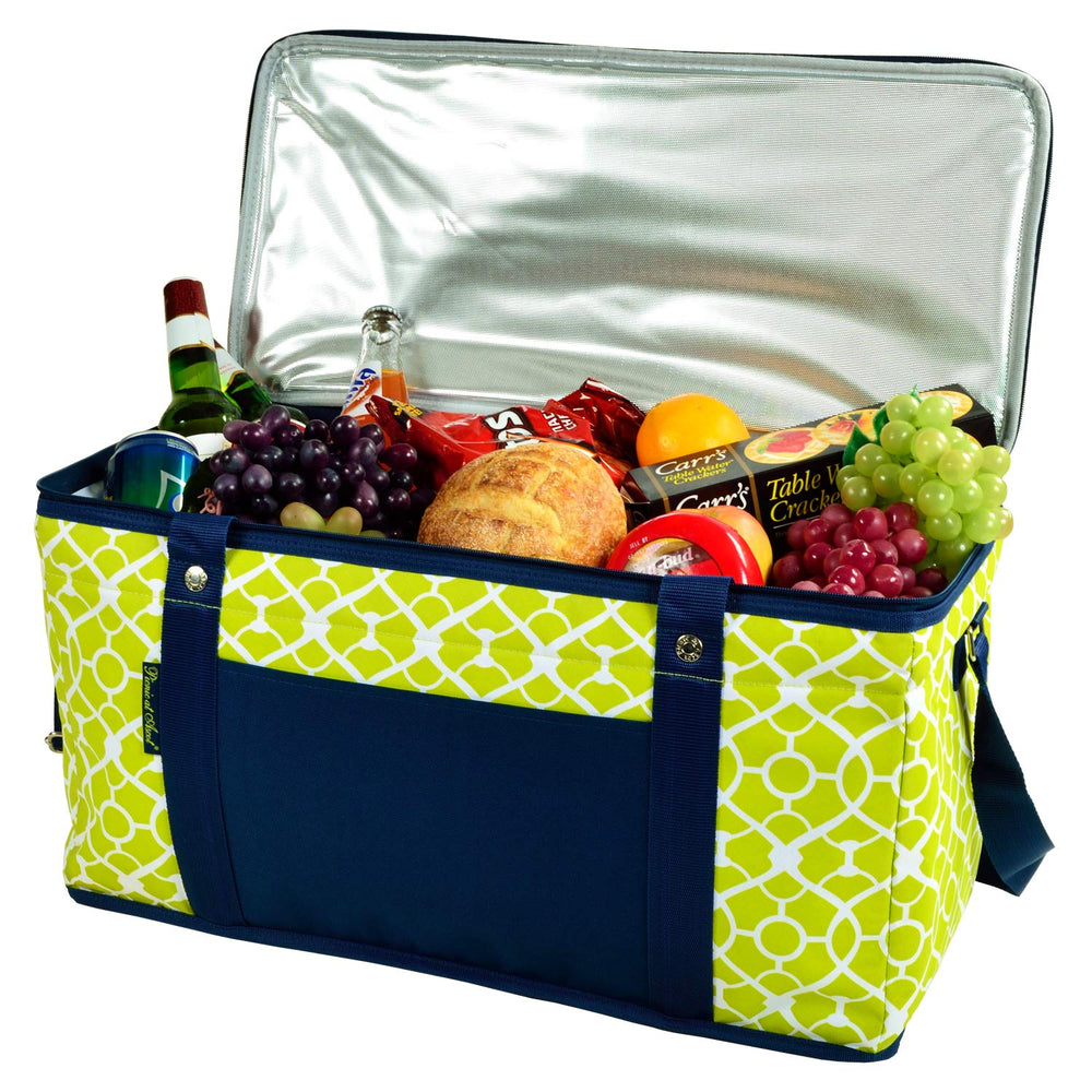 Picnic at Ascot 64-can collapsible cooler front view ideal for family outings
