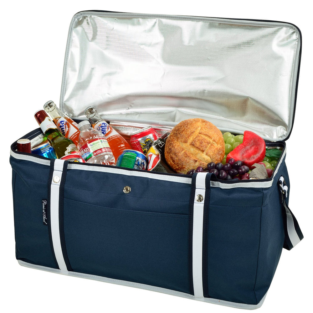 Picnic at Ascot 64-can exterior cooler for portable family outings.
