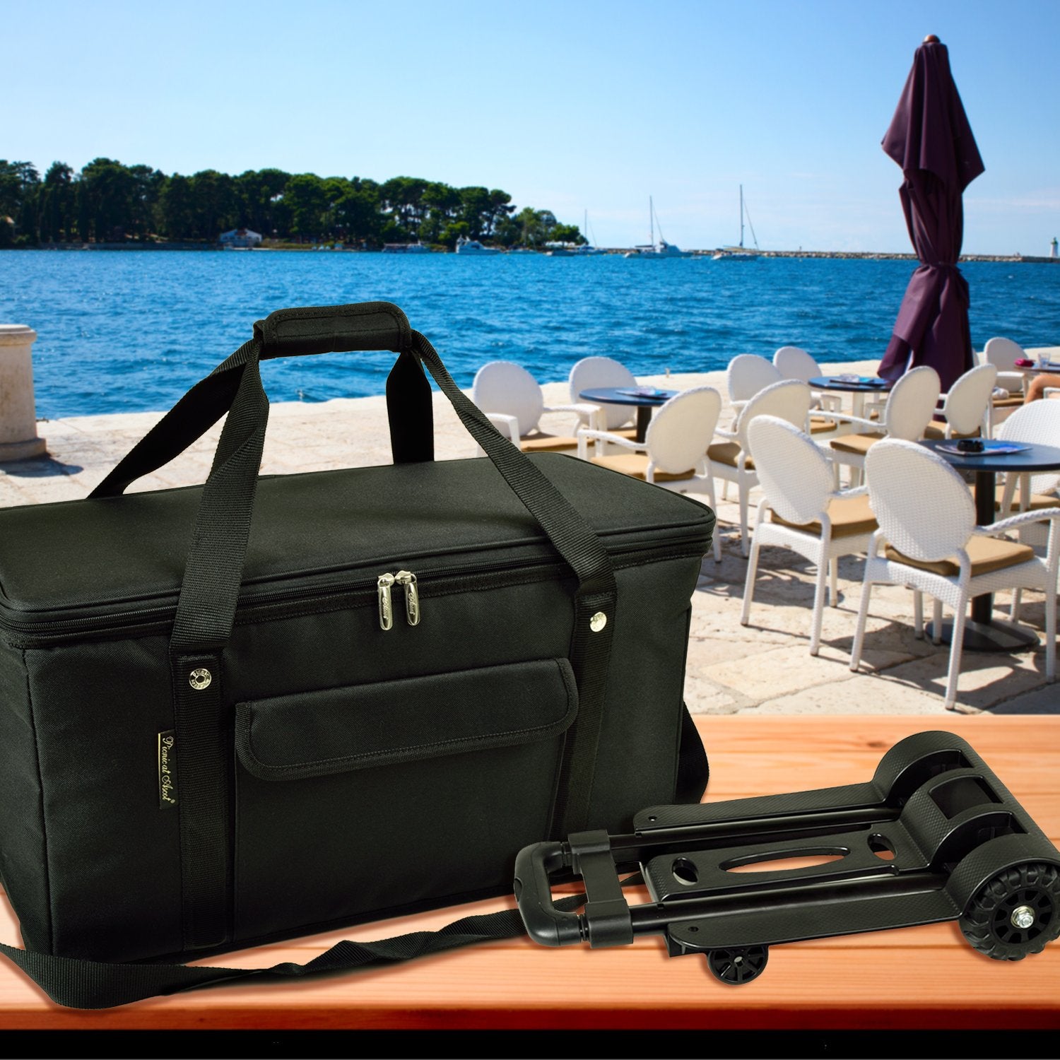 Picnic at Ascot interior measures 21x10x10 inches for capacity planning