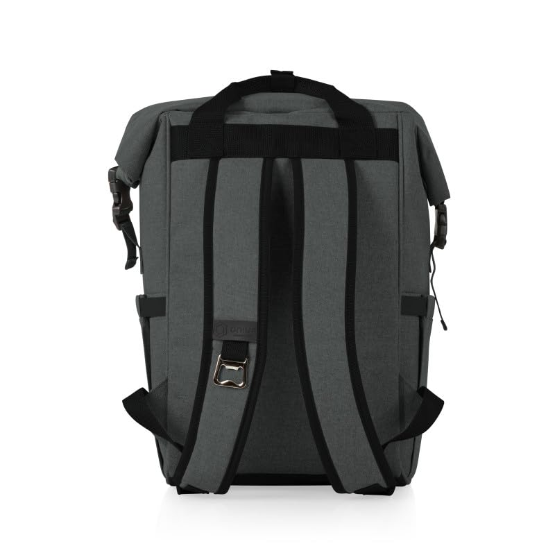 PICNIC TIME Darth Vader OTG roll-top backpack 30 cans when rolled for compact outings
