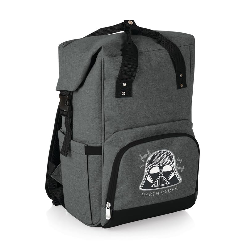 PICNIC TIME Darth Vader OTG roll-top backpack insulated compartment preserves cool drinks
