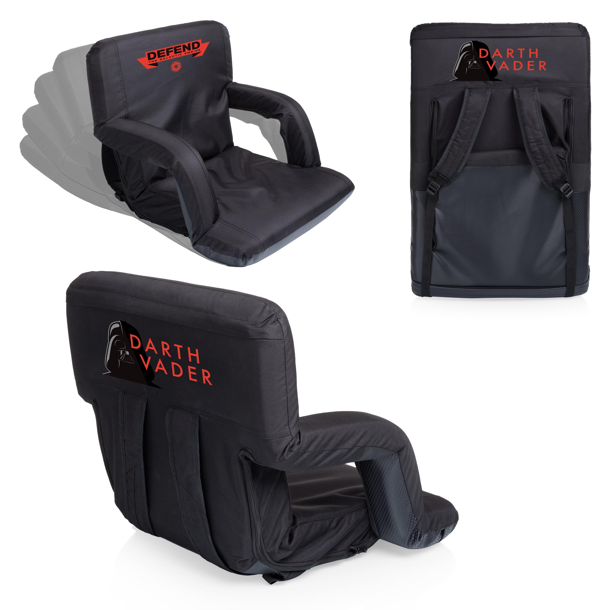 Zippered back pocket keeps keys and small items secure