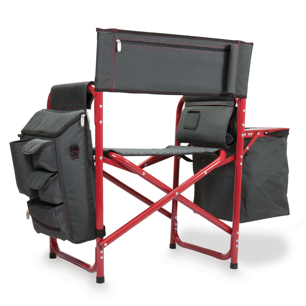 PICNIC TIME Fusion chair fold-out table keeps essentials organized at events.