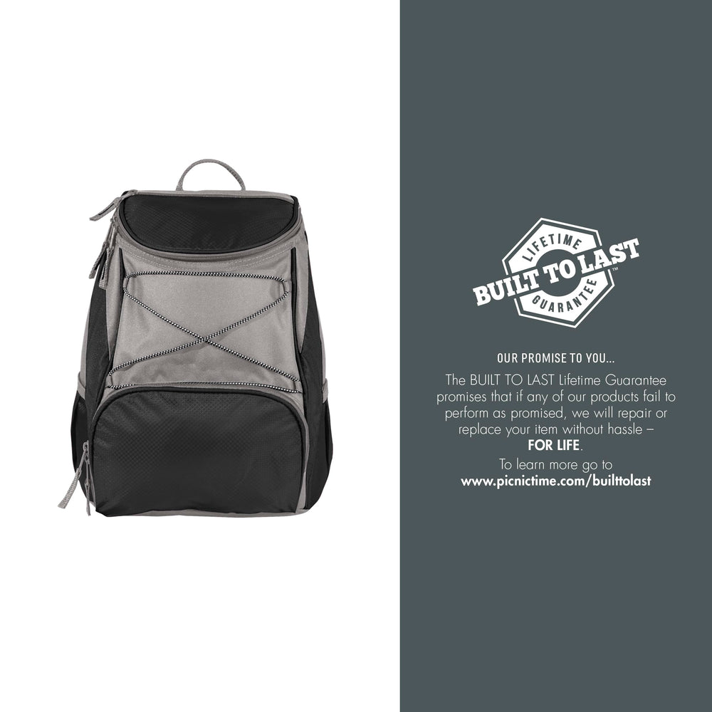 Front cord secures layers on Picnic Time Mythosaur Skull PTX Cooler
