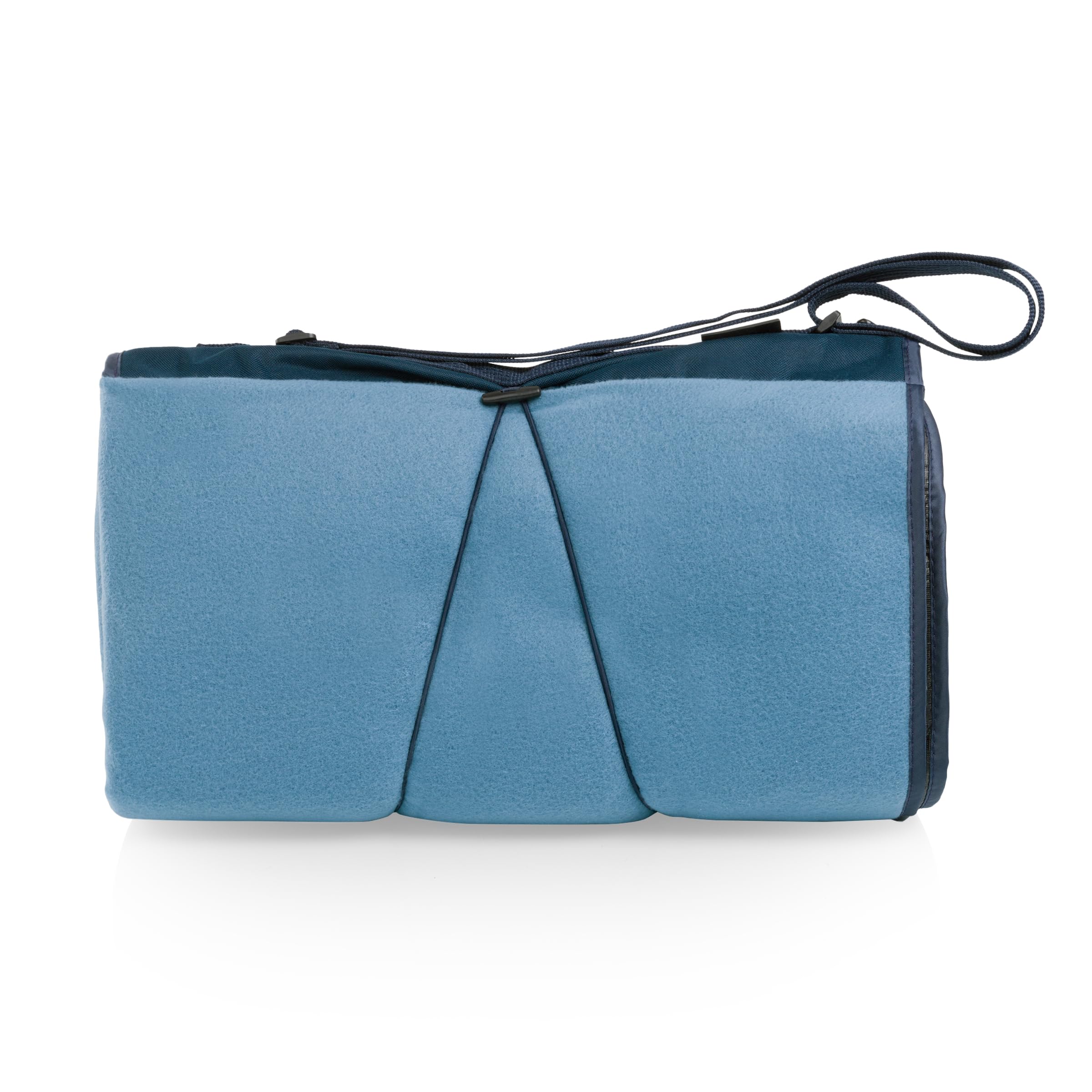 Dusty blue ONIVA Blanket Tote XL ideal for beach days and picnics