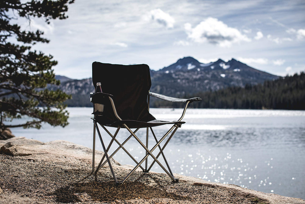 PICNIC TIME PTZ Camp Chair supports up to 300 lbs for sturdy outdoor seating
