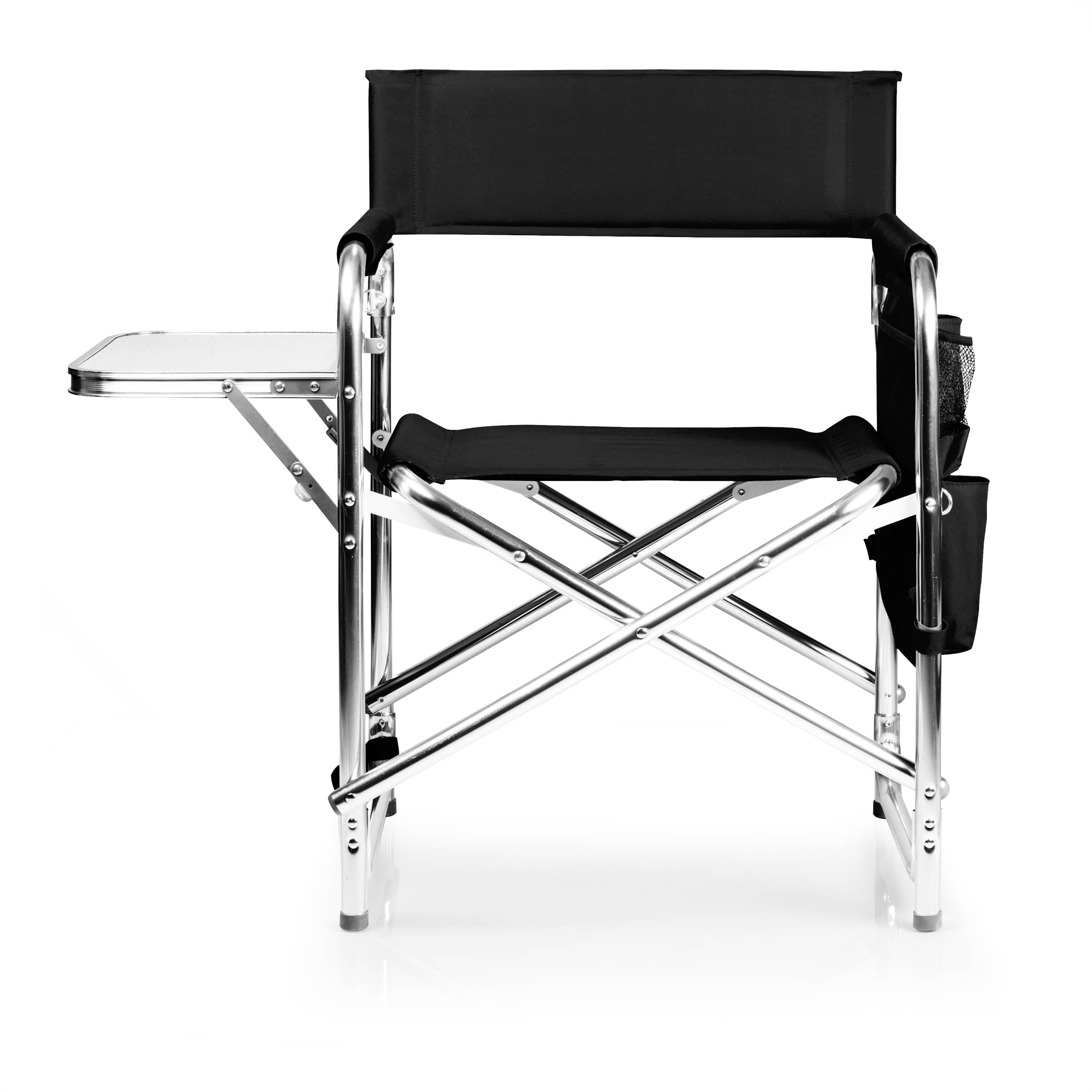 Picnic Time Sports Chair storage pockets organize gear securely.