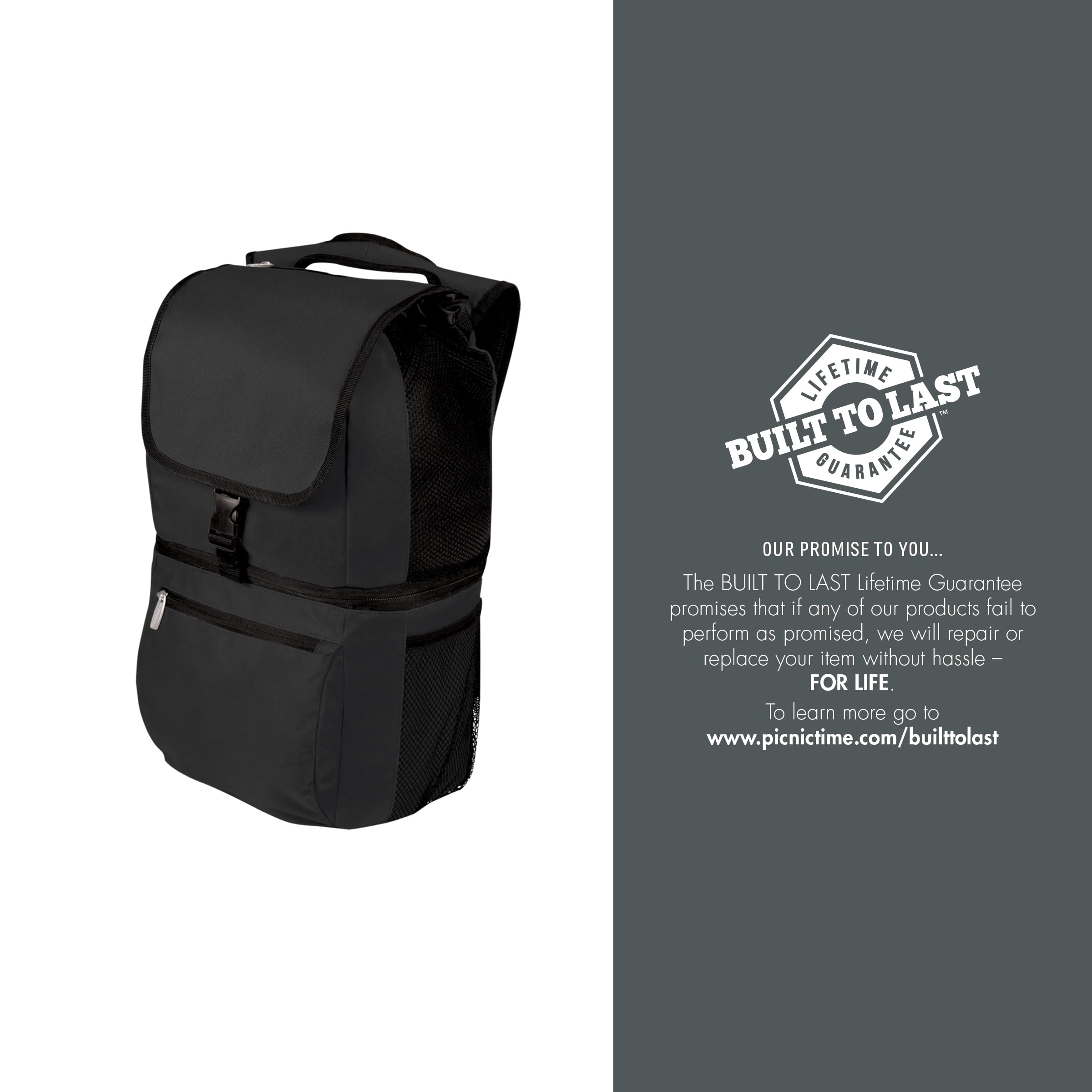 Padded shoulder straps boost comfort on the Zuma Cooler.