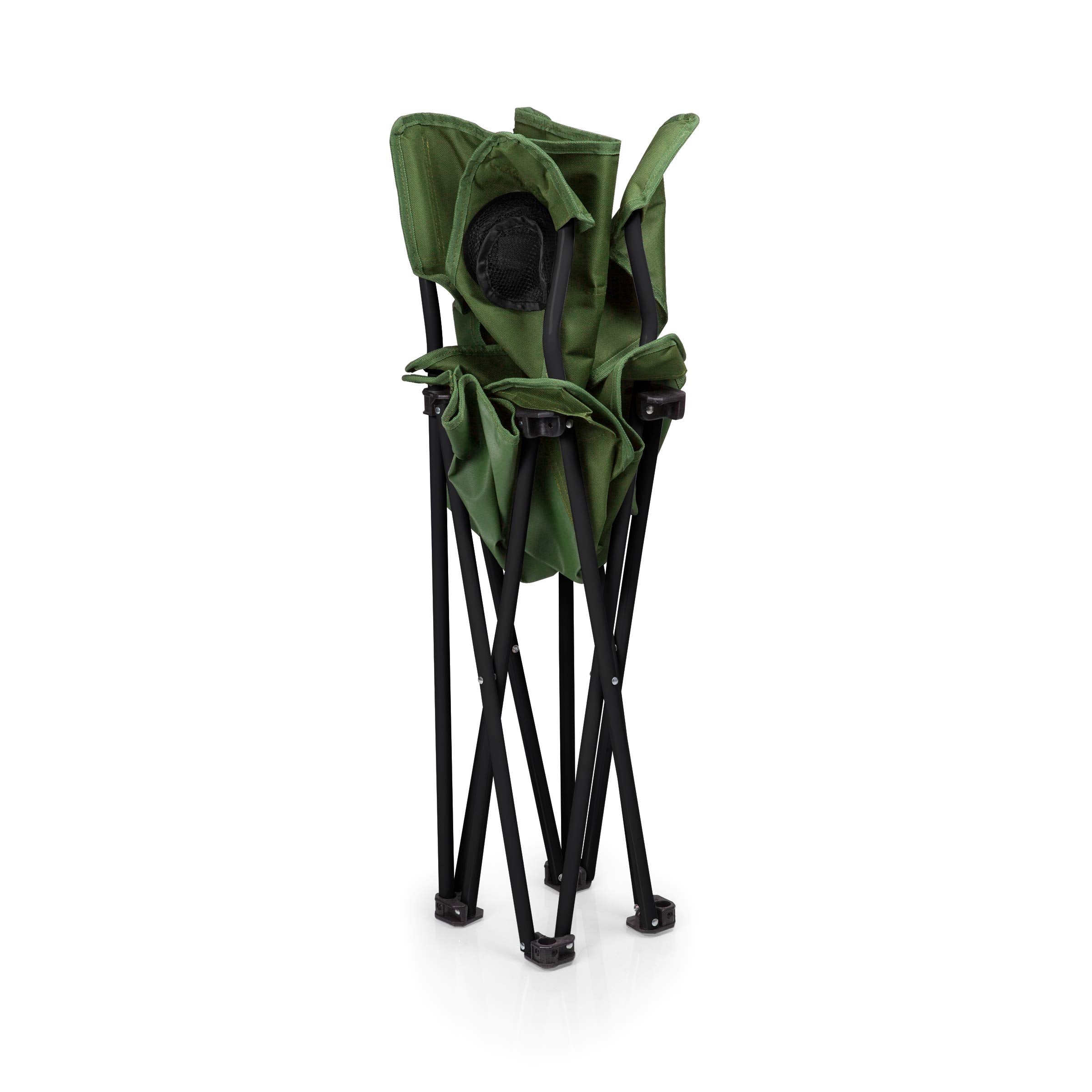 PICNIC TIME PTZ Camp Chair mesh cup holder keeps drinks accessible.