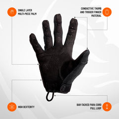 PIG Alpha trigger finger with Clarino material for precise trigger feel