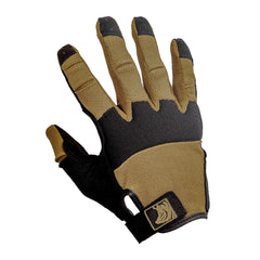 PIG Alpha gloves palm closeup showing enhanced grip and dexterity benefits.