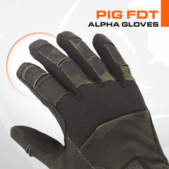 PIG Alpha touchscreen-finger focus maintains device control with responsive fingertips.
