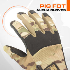 PIG Alpha gloves trigger finger clad in Clarino enables sensitive trigger feel and control
