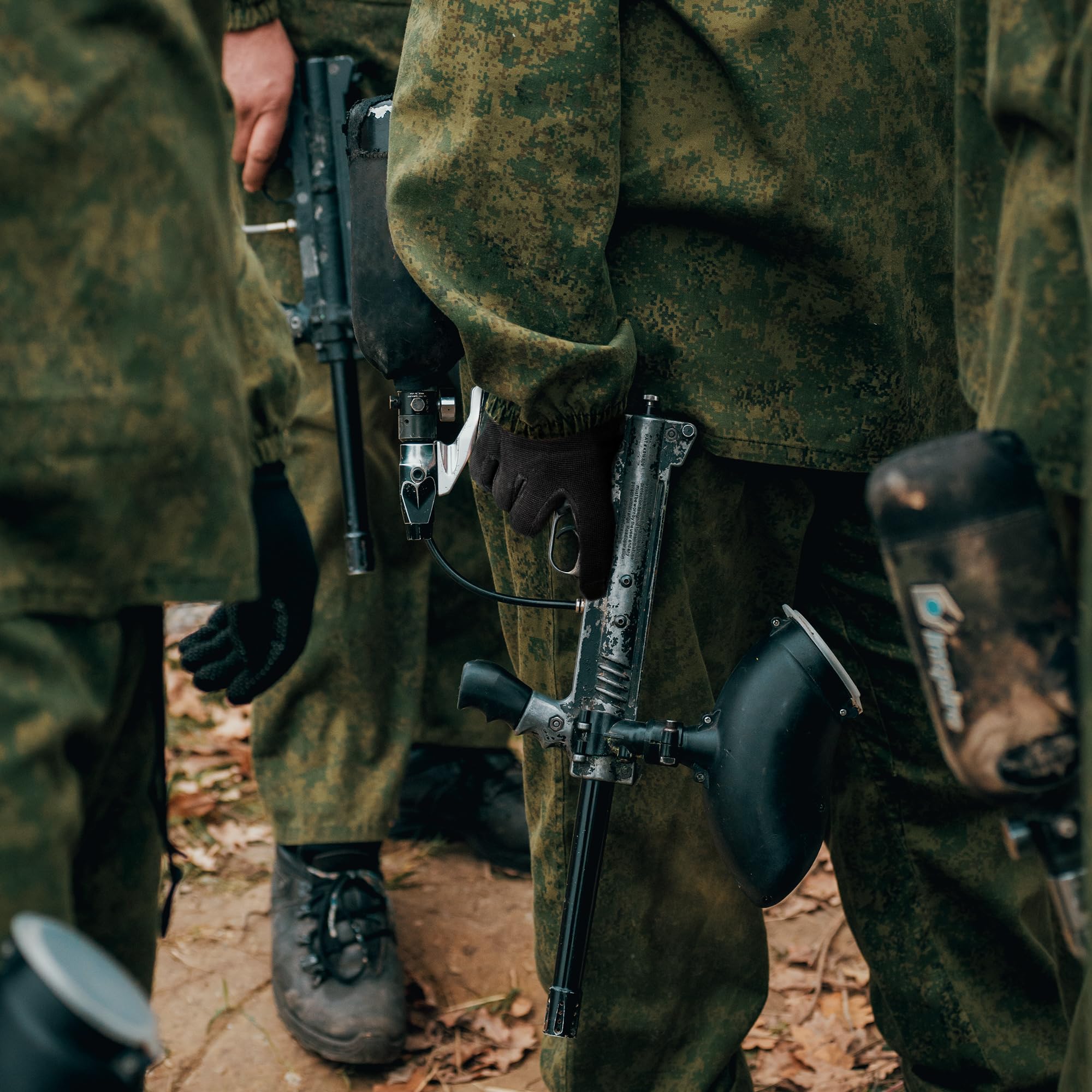 PIG Delta Utility Gloves on-range versatility suit shooting and field use.