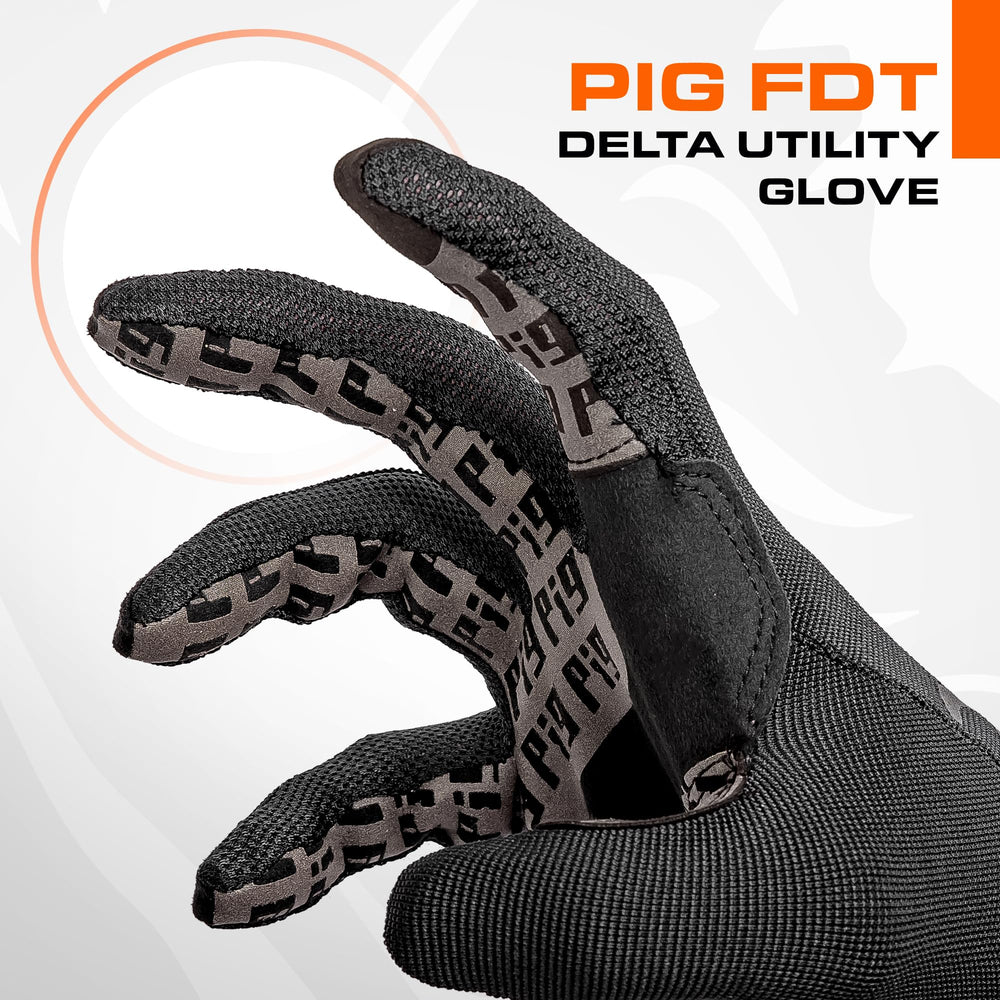 PIG Delta Utility Tactical Gloves - touchscreen-compatibility for uninterrupted field use.