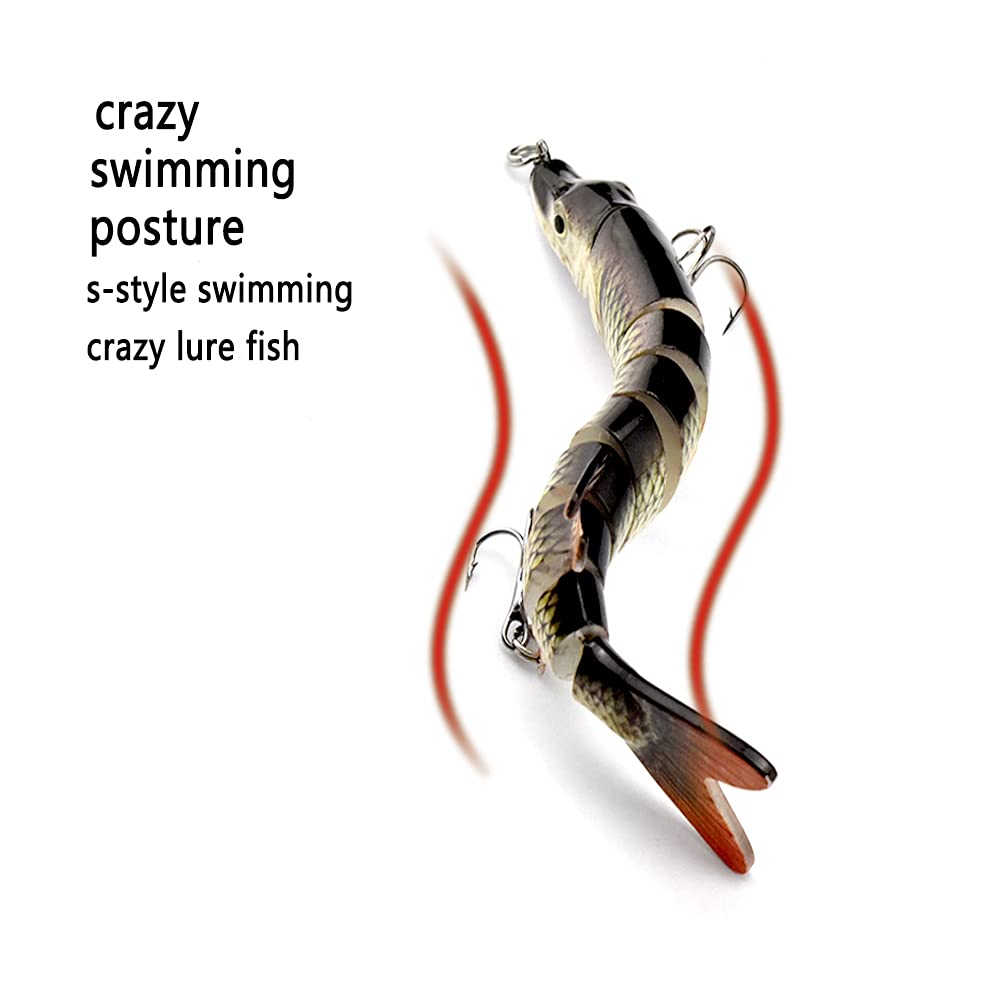 Freshwater and saltwater pike swimbait in packaging