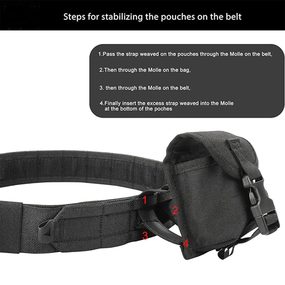 PIKEON 1000D nylon material reinforces durability for rugged daily use