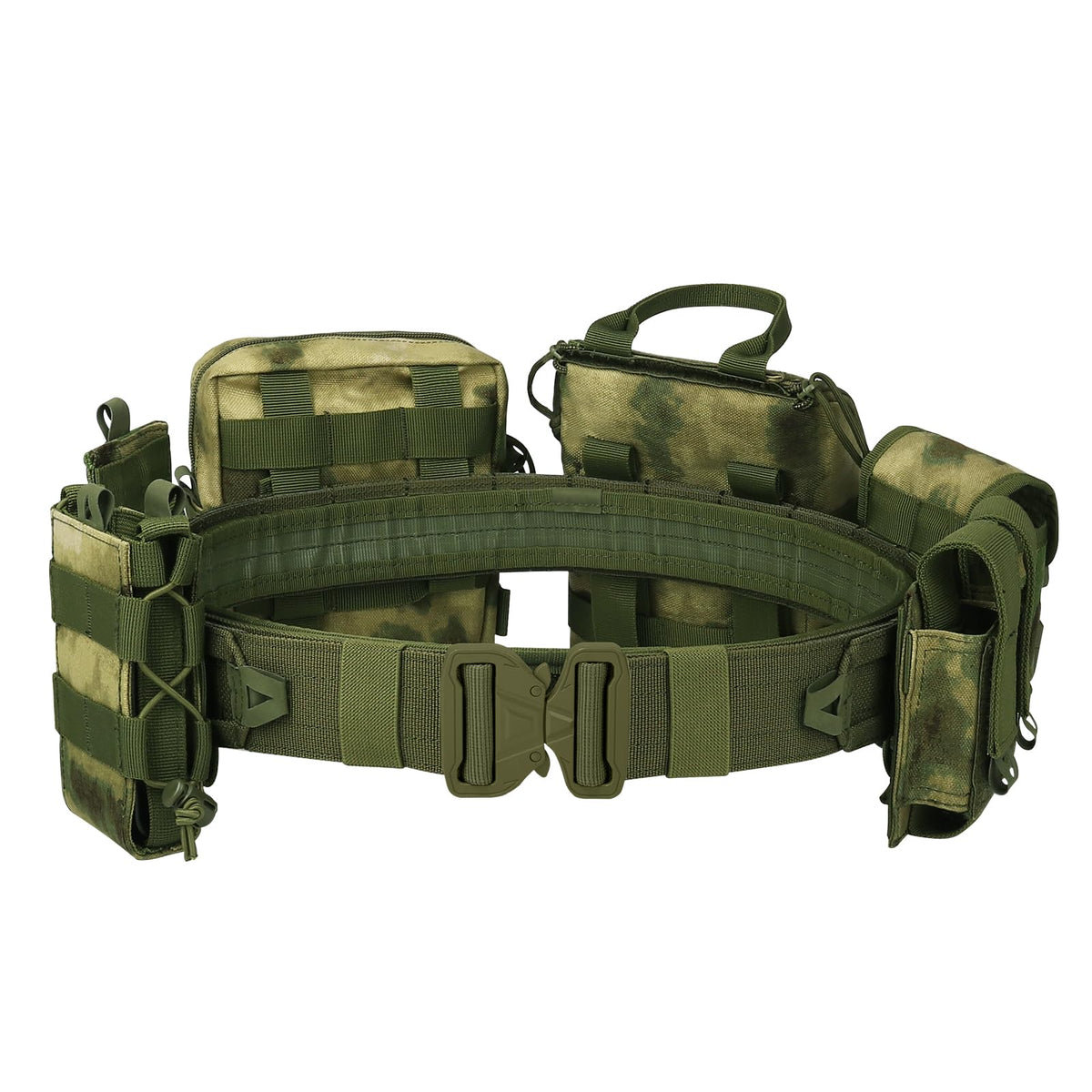PIKEON Tactical Belt outer belt with quick-release buckle enables fast setup.